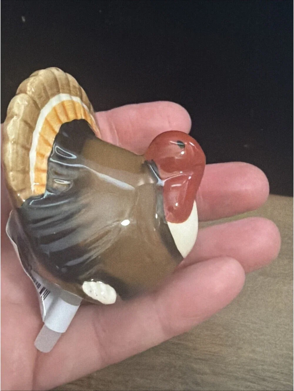 Nora Fleming Mini Thanksgiving Turkey Platter Charm Figurine